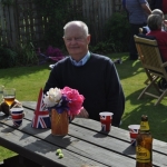 Dick's full of good cheer.